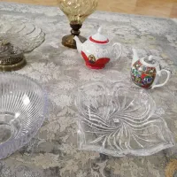 ظرف میوه الماسی و ظرف شکلات خوری