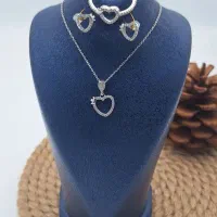 نیم ست نقره دخترانه (نقره هنرمند)