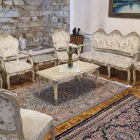 میزناهارخوری و مبل استیل