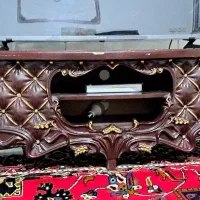 میز تلویزیون چوبی اصل و سنگین
