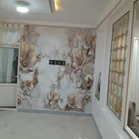 نقاشی ساختمان و کاغذ دیواری