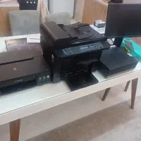 وسایل کافی نت کامل..پرینتر،کیس،مانیتور و غیره