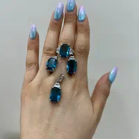 نیم ست نقره