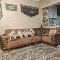 مبل ۷ نفره با پاف دونفره