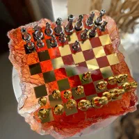 شطرنج رزینی،تخته نرد رزینی