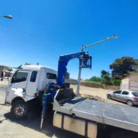 جرثقیل سبد بالابر  حمل خودروکانکس منبع آب و تانکر