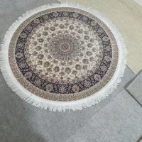 فرش یک در یک گرد ابریشمی 1200 شانه