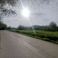فروش باغ بر جاده روستای توده زن