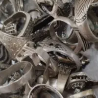 انگشتر،نقره شکسته و قابل تعمیر