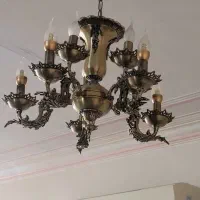 لوستر|لوستر و چراغ آویز|قم, چهل درخت‎|دیوار
