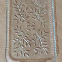 سینی شیشه ای چایی