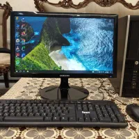 کامپیوتر core i5 رم 8 هارد 500 مانیتور 19 LED