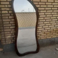 آینه قدی دفرمه چوبی
