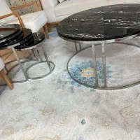 میز وسط و گل میز