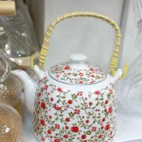 قوری دسته حصیری