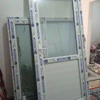 درب ودو  پنجره pvc نو