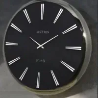 ساعت دیواری دور فلزی