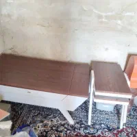 ۴ عدد میز عسلی ام دی اف کاملا سالم و نو