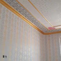 رنگ امیزی طرح کاغذ دیواری