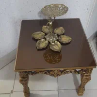 میز کنار سالنی و عسلی و  هفت سین برنز