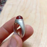 انگشتر عقیق سرخ