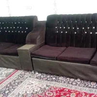مبل ده نفره همراه میز تلوزیون