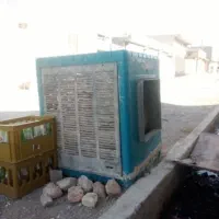بدنه کولر آبی سالم فقط بدنه موتور باهاش نیست