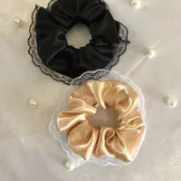 اسکرانچ ساتن ساده و طرح دار