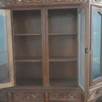 ویترین وبوفه چوب گردودوتیکه