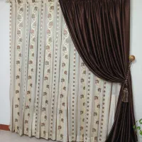 پرده والان دار در حد نو سالم سالم