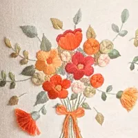 نیازمند نیروی گلدوزی با دست و کار درمنزل