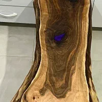 میز وسط چوب گردو