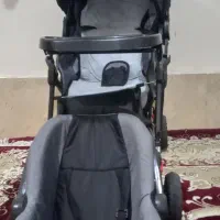 کالسکه تاشو مسافرتی وکریر درحد نو