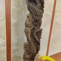قیلون چوب گردو کند کاری قیلون سلیکونی