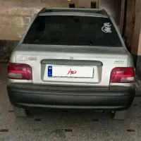پراید نقره ای مدل ۸۵