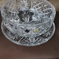 ظرف پایه دار کریستال چک