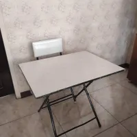 میز و صندلی تاشو مناسب تحریر ناخن و...|میز تحریر و کامپیوتر|تهران, استاد معین|دیوار
