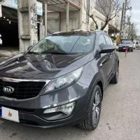 اسپورتیج ۲۰۱۴ خاکستری پلاک منطقه انزلی