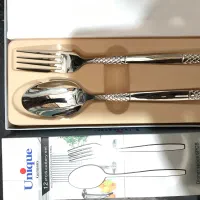 ست۱۲ پارچه قاشق چنگال یونیک