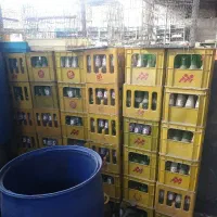 جعبه نوشابه شیشه ای