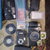 دوربین و لوازم قدیمی.