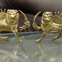 دکوری برنج طرح شیر خورشید