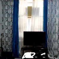 پرده نو و تمیز