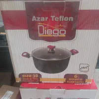 قابلمه و ساعت دیجیتال و نایسر دایسر خرد کن