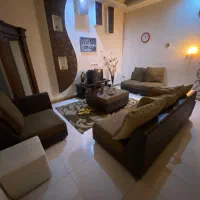 مبل ۶نفره راحتی جنس چرم وبرزنت