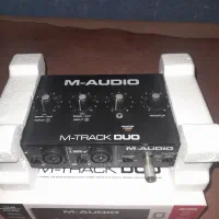 فروش کارت صدای m audio m track duo نو