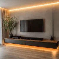 میز تلویزیون دیواری مدرن مدل امپراتور/قیمت تولیدی
