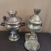 دو عدد سماور کوچک قدیمی