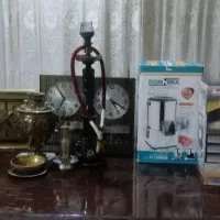 قلیان ، چرخ گوشت . سبزی خورد کن ، مجسمه
