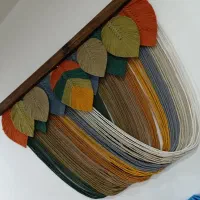 دیوارکوب مکرومه